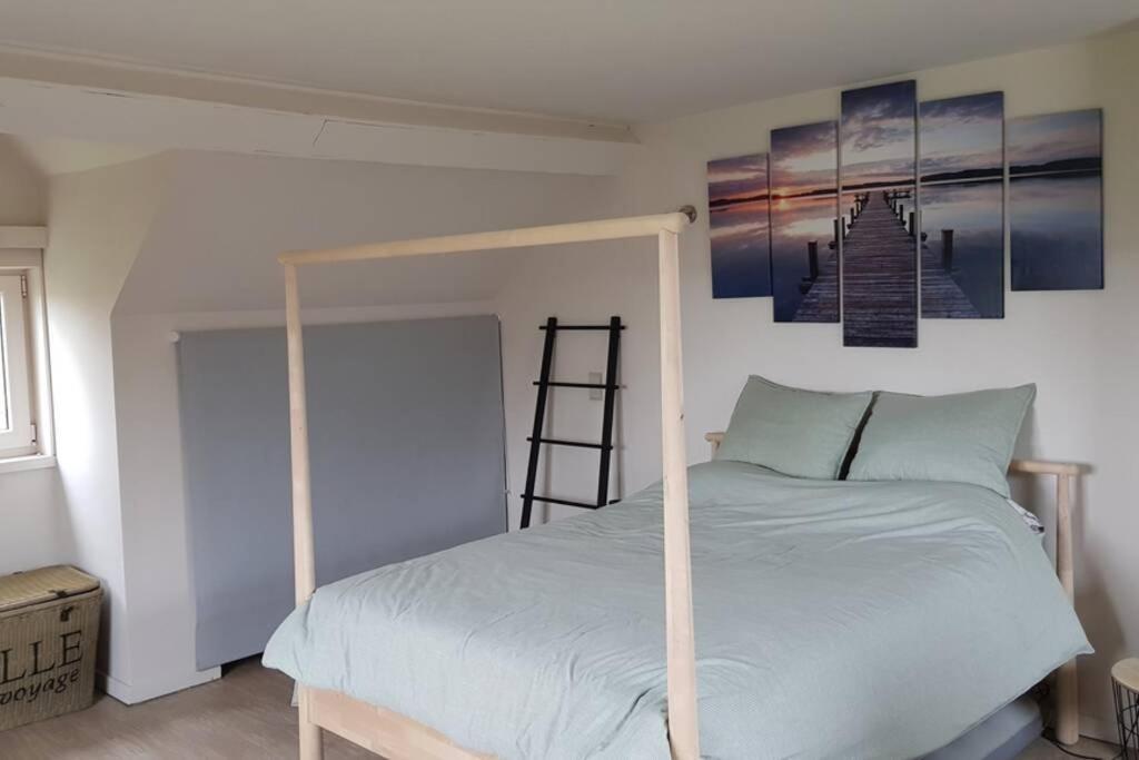 Appartement isolé, 1 chambre avec terrasse privée Ramillies Esterno foto